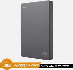 Seagate Basic 5TB USB 3.0 Portable External Hard Drive for Desktop, STJL5000400