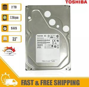 Toshiba (SAS) 3.5" 2TB 7200RPM 128MB 4Kn Hard Drive MG04SCA20EA/HDEPF24GEA51F