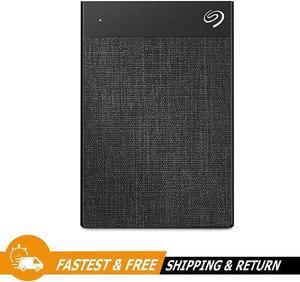 Seagate Backup Plus Ultra Touch 1TB USB 3.0 Portable External Hard Drive, Black, STHH1000400