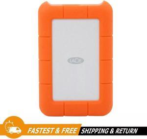 LaCie Rugged 1TB USB-C and USB 3.0 Portable External Hard Drive STFR1000800