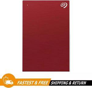 Seagate 1TB One Touch USB 3.0 External Hard Drive 2.5-Inch STKB1000403, Red