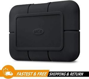 LaCie RUGGED PRO 1TB SSD Thunderbolt 3+ USB 3.1 2.5 External Hard Drive, (STHZ1000800)