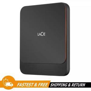 LaCie 1TB SSD USB 3.1 Type-C Portable External Hard Drive STHK1000800
