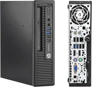 HP EliteDesk 800 G1 Quad Core i5-4570s (2.90GHz) 16GB RAM 256GB SSD WiFi Windows 10 Professional Desktop Computer