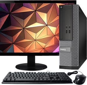 Dell Optiplex 3020 SFF Computer Intel Core I5-4570 8GB DDR3 500GB WiFi USB 3.0 Displayport Windows 10 Home includes 22" LCD Monitor