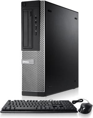 Dell Optiplex 3010 Desktop Computer Intel Core i3 3220 16GB RAM 250GB SSD Windows 10 Professional PC, New Free keyboard and Mouse, WiFi Adapter, Black - OEM