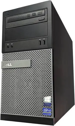 Dell Optiplex 390 Tower PC i5-2400 3.1GHz 8GB 1TB SATA HDD DVD-Rom Windows 10 Home 64-Bit includes 1 Year Warranty