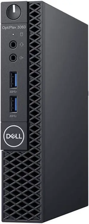 Dell 3060 Micro Computer Intel Core I3 8100T Processor 16GB RAM 256GB M2 SATA HDMI Displayport Bluetooth WiFi Windows 10 Professional