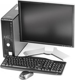Dell Optiplex 745 Small Form Factor PC Intel Core 2 Duo Dual Core 2.60Ghz 8GB 250GB DVD-Rom Windows 10 Home 64 Bit + 19" LCD Monitor 1 Year Warranty