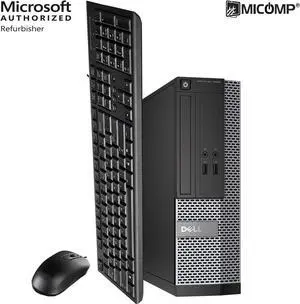 Fast Dell 9020 SFF I5-4570 Quad Core 3.2Ghz 8Gb 500Gb Desktop Computer PC Windows 10 Home 1 Year Warranty