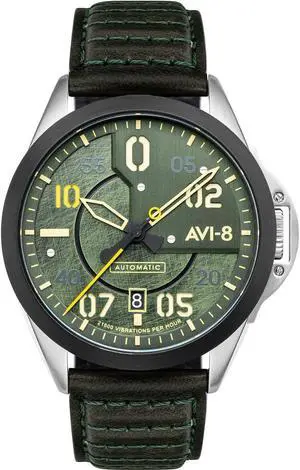 Mans watch P51 MUSTANG, Hitchcock Automatic, Greentree AV-4086-03