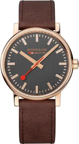 Mans watch MONDAINE EVO2 ROSE GOLD MSE.40181.LG