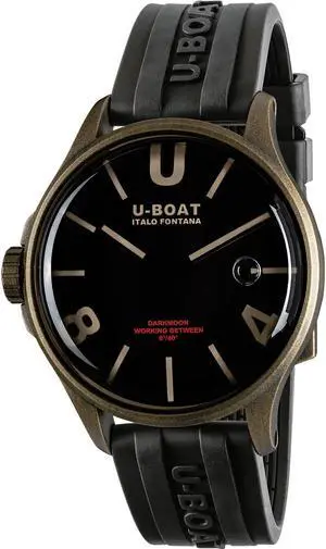 Mans watch U-BOAT DARKMOON 44MM BK BROWN VINTAGE 9548