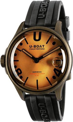 Mans watch U-BOAT DARKMOON 44MM BR BLACK VINTAGE 9546