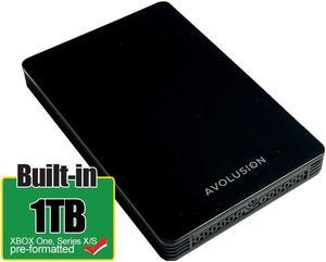 Avolusion HD250U3Z1PRO 1TB USB 30 Portable XBOX Series X S One External Gaming Hard Drive XBOX PreFormatted  2 Year Warranty
