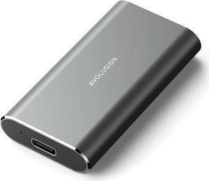 Avolusion S1 1TB Portable SSD - Up to 1000MB/s - PC and Mac - USB 3.2 USB-C External Solid State Drive - S1-SSD-T1, Durable Aluminum Built