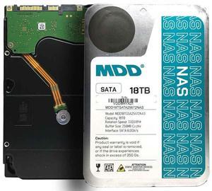 MDD MDD18TSATA25672NAS 18TB 7200 RPM 256MB Cache SATA 6.0Gb/s 3.5" Internal Hard Drive for NAS Network Storage