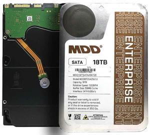 MDD MDD18TSATA25672E18TB 7200 RPM 256MB Cache SATA 6.0Gb/s 3.5" Internal Enterprise Hard Drive