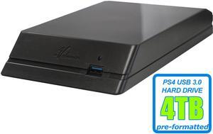 Avolusion HDDGear 4TB USB 3.0 External Gaming Hard Drive (for PS4, PS4 Slim, PS4 Slim Pro) - 2 Year Warranty
