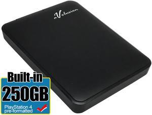 Avolusion 250GB USB 3.0 Portable External PS4 Hard Drive (PS4 Pre-Formatted) HD250U3-Z1 - Retail w/2 Year Warranty