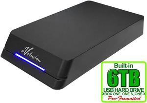 Avolusion HDDGear Pro 6TB (6000GB) 7200RPM 64MB Cache USB 3.0 External Gaming Hard Drive (for Xbox ONE X/S, Pre-Formatted) - 2 Year Warranty