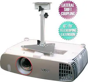 Projector Ceiling Mount for BenQ HT2050 HT2050A HT2150ST HT3050 W1110 W2000