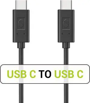USB Type C to Type C Cable, ZeroLemon USB Type C to C Fast Charging Sync Power Charging Cable for Samsung Galaxy Phones /Pixel 7 Pro and others- Black [3.3ft/1 meter]