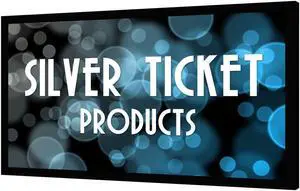 STR-169110-G Silver Ticket 110" Diagonal 16:9 HDTV (6 Piece Fixed Frame) Projector Screen Grey Material