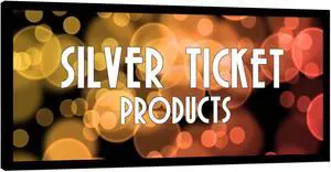 STR-235138 Silver Ticket 138" Diagonal 2.35:1 Cinema Format (6 Piece Fixed Frame) Projector Screen White Material