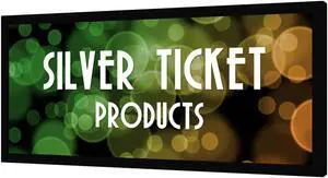 STR-235158 Silver Ticket 158" Diagonal 2.35:1 Cinema Format (6 Piece Fixed Frame) Projector Screen White Material