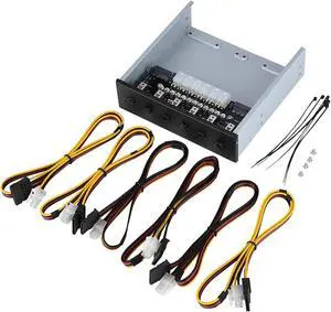 Demeras HDD Power Control Switch Plastic and Metal 2.5-inch Durable Power Switch for Any Power Supply for Desktop PC Computer