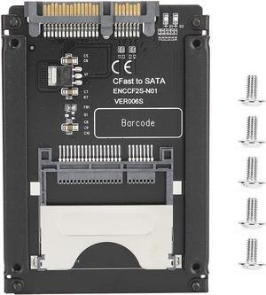 CFAST to SATA 3.0 Hard Drive Adapter Card CFAST 2.0 to SATA 3.0 Card Reader up to 450mb/s Desktop CFast Hard Drive Riser Card for PC Laptop