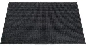 Genuine Joe Indoor Floor Mats 3'x5' Charcoal Gray 58936