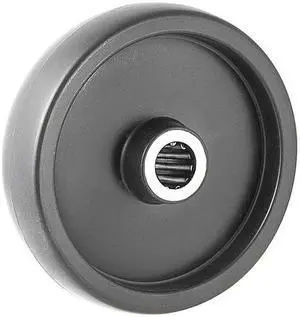 ZORO SELECT 2RZG5 Caster Wheel,700 lb.,6 D x 2 In.