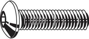 ZORO SELECT U07150.019.0037 #10-24 Socket Head Cap Screw, Button-Head, Black