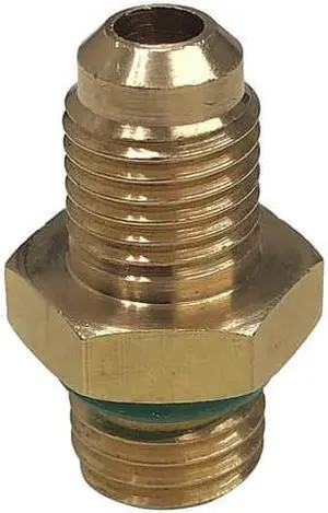 AIRSEPT 72151 A/C Hose Adapter Coupler,Brass,1"W