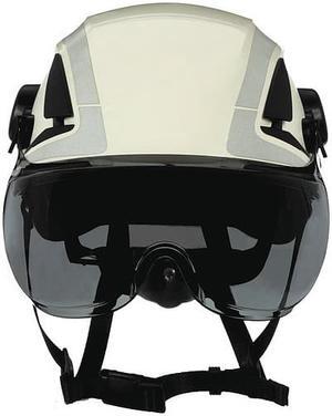 3M X5-SV02 Visor,Gray,7" H,Polycarbonate
