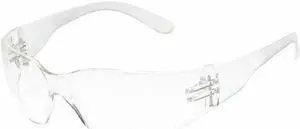 CONDOR 1FYX6 Safety Glasses, Wraparound Clear Polycarbonate Lens, CONDOR 1FYX6 Safety Glasses, Wraparound Clear Polycarbonate Lens,
