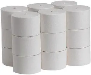 GEORGIA-PACIFIC 19374 Compact(R) Coreless Toilet Paper, 1 Ply, 3000 Sheets, PK18