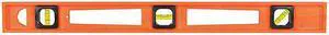 JOHNSON 7724-O Level,Plastic,24 In L,3 Vials,Orange