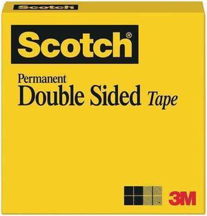 3M 665 Double Coated Tape,1 In x 108 ft.,PK36