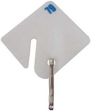 ZORO SELECT 33J875 Key Tag Numbered 11 to 30,PK20