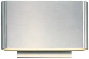 ET2 E41310-SA Alumilux Sconce 6-Light 6.75" Wide Satin Aluminum Wall Sconce