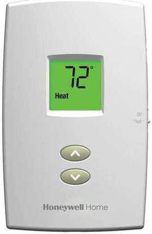 Honeywell - TH1100DV1000 - PRO 1000 Non-Programmable Vertical Thermostat Heat Only