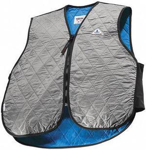 TECHNICHE 6529-SILVERS Cooling Vest, S, Silver, Nylon