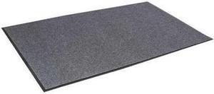 Crown Needle Rib Wipe & Scrape Mat Polypropylene 48 x 72 Gray NR0046GY