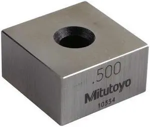 MITUTOYO 614195-531 Gage Block,Square,Steel,0.500 In,ASME 0
