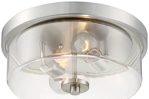 NUVO 60/7168 Fixture, Flush, 2-Light, Incandescent, 60W, 120V, A19, Medium NUVO 60/7168 Fixture, Flush, 2-Light, Incandescent, 60W, 120V, A19, Medium