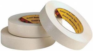 3M Paint Masking Tape 231/231A Tan, 36 mm x 55 m 7.6 mil, 24 per case Bulk