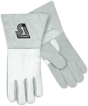 STEINER 7500-L MIG/Stick Welding Gloves, Elkskin Palm, L, PR